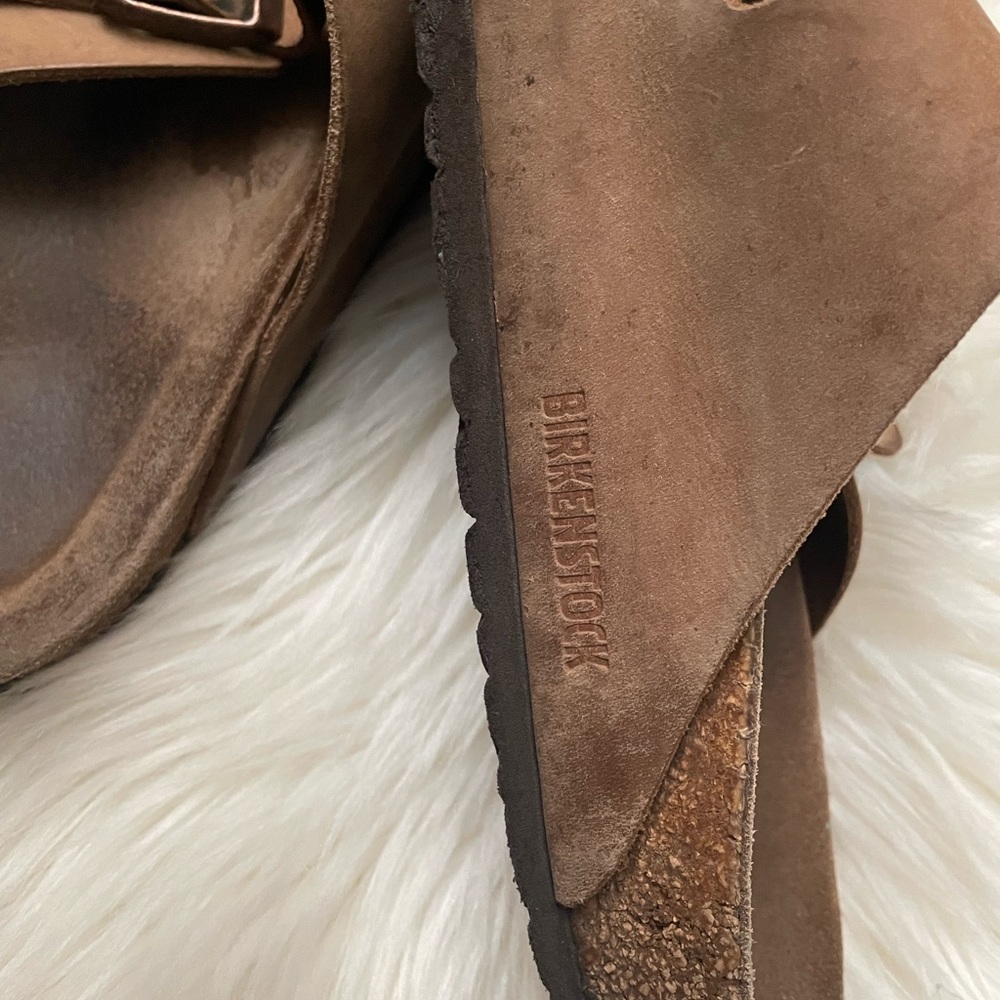 Birkenstock Brown Men's Sandals - Picture 5 of 7